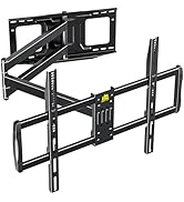 Heavy Duty Long Arm TV Wall Mount for Most 42-95 inch TVs,Full Motion TV Mount with 42.6" Extensi...