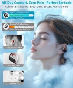 Over-The-Ear Open Headphones with Waterproof Build for Running