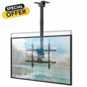 TV Ceiling Mount for Most 43-86 inch TV up to 132lbs