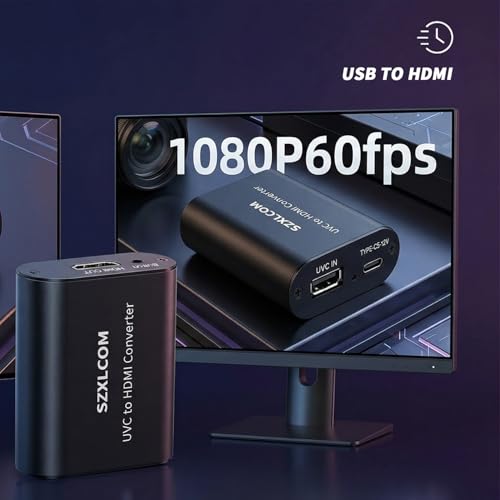 USB Cameras Webcam Video Switcher to HDMI Video Output