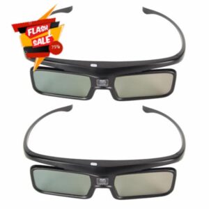 DLP Link 3D Glasses 3d glasses for projector Rechargeable Active Shutter Eyewear