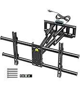 FORGING MOUNT Corner TV Mount with 25.6" Long Arm,Landscape to Portrait Full Motion TV Wall Mount...