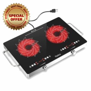 2 Burners Electric Cooktop