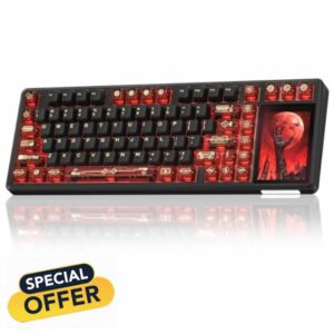 Aula L99 Wireless Mechanical Keyboard with Smart Touch Screen