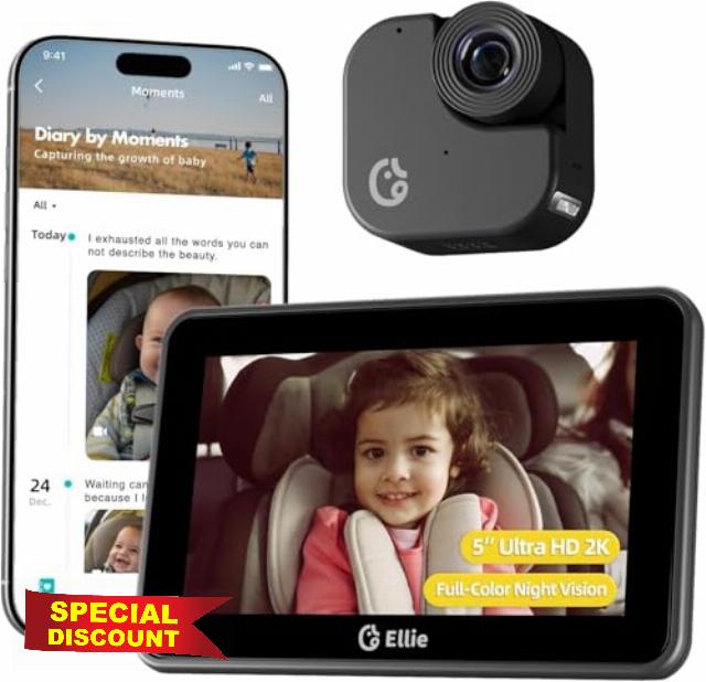 Ellie Baby Car Monitor