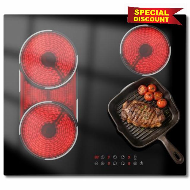 24 Inch Electric Cooktop Built-in