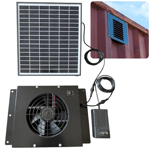 120 CFM Ventilation for Storage Containers & Workshops