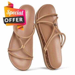 Project Cloud Sandals Women Dressy with Plush & Soft Insole - Non-Slip Strappy Sandals For Women 2026 - Lightweight Slides for Women Footwear - Stylish Womens Sandals (FLOAT)