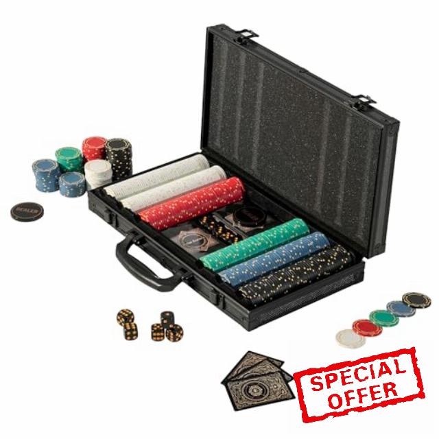 Polar Aurora Poker Chips
