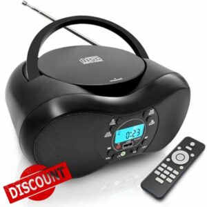 Portable CD Player with Bluetooth