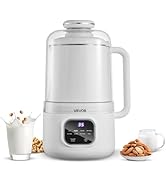 VEVOR Milk Cream Centrifugal Separator, 304 Stainless Steel Electric Cream Separators, 100L/H Out...