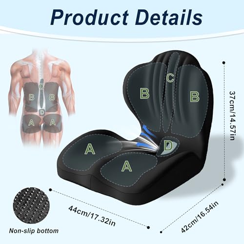 Memory Foam Orthopedic Cushion with Coccyx Hollow