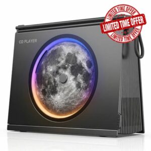 Gueray Y-03 Portable CD Player with Light for Home