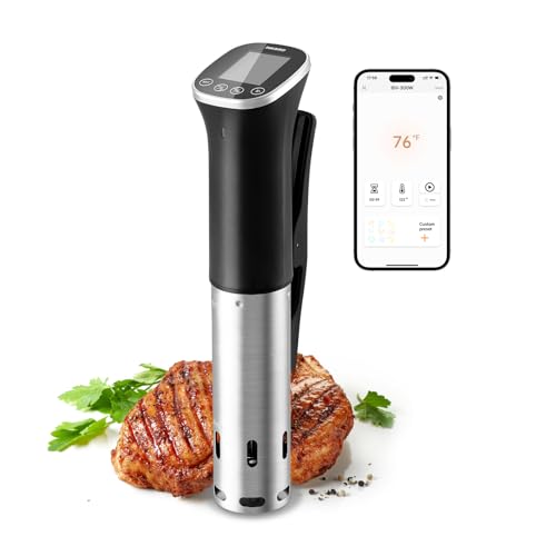 1000 Watts Sous-Vide Machine with 14 Preset Recipes