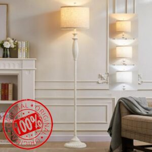 63.8" Vintage Floor Lamp with Rotary Switch