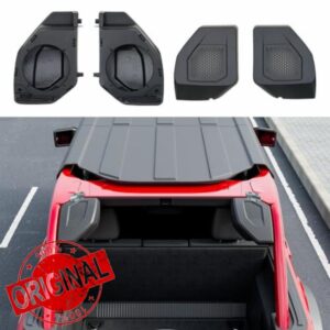 PTYYDS 6.5-Inch Rear Speaker Pods Compatible with 2021-2025 Ford Bronco 4 Door Pod Speaker Enclosure Replacement for 2021-2025 Ford Bronco Accessories