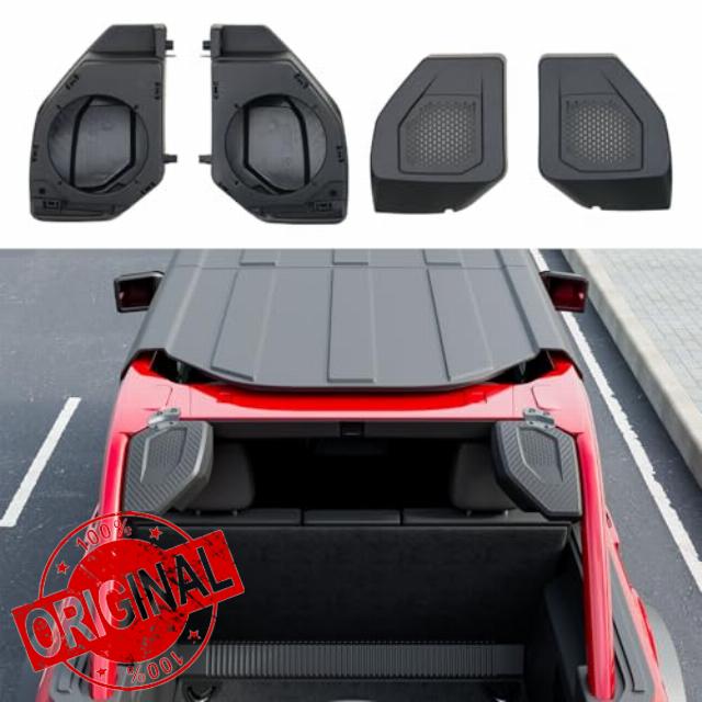 PTYYDS 6.5-Inch Rear Speaker Pods Compatible with 2021-2025 Ford Bronco 4 Door Pod Speaker Enclosure Replacement for 2021-2025 Ford Bronco Accessories