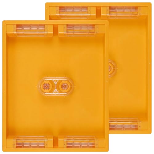 6 Channels Food-Grade Bee Top Feeder for Beekeeper Honey Bee Dry and Wet Feeding
