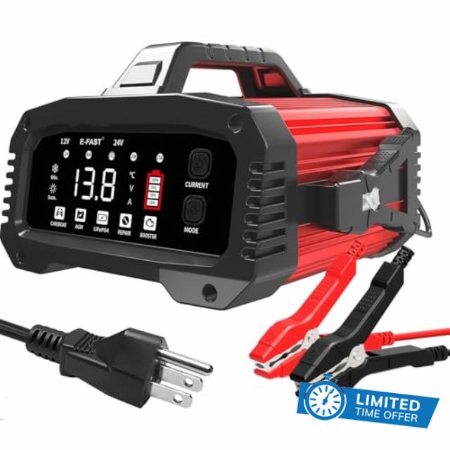 E-FAST 25A Smart Car Battery Charger