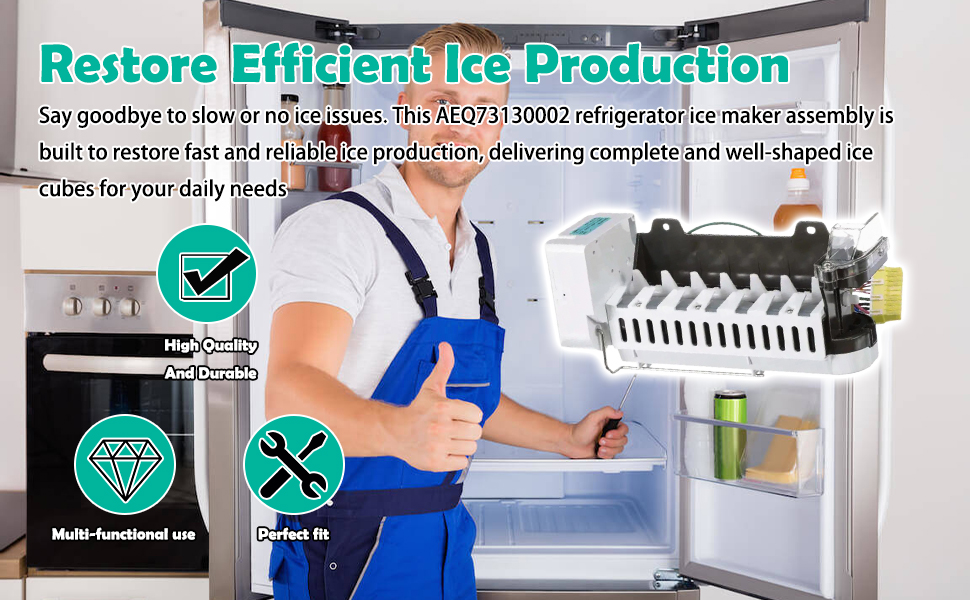AEQ73130002 AEQ73209904 Ice Maker Assembly