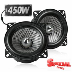 Bullet Silver Series 4" Car Speakers