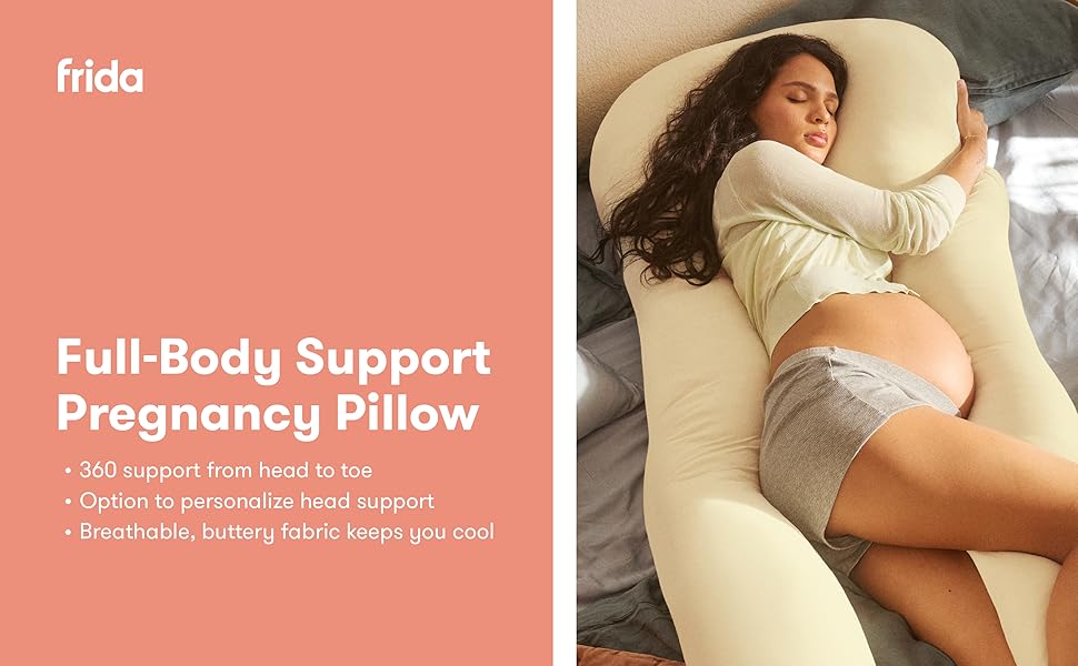 full body support pregnancy pillow