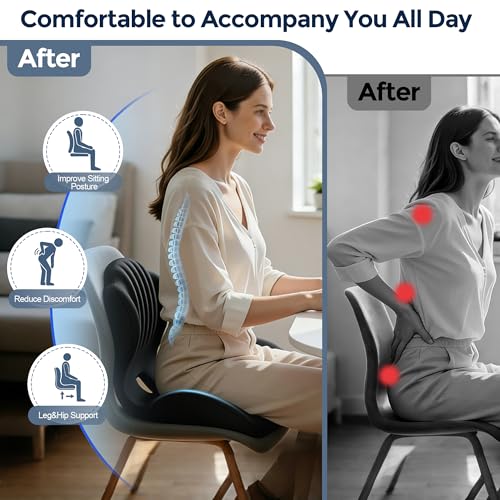 Lumbar Support & Tailbone Pain Relief for Car