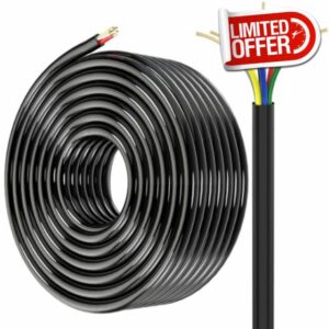 50FT 7 Way Trailer Wire