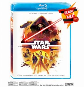 Star Wars: Sequel Trilogy (3 Discs) - Blu-Ray + Digital