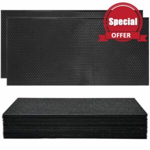 20PCS Food-Grade Plastic Black Deep Foundation for Bee Hive Frames