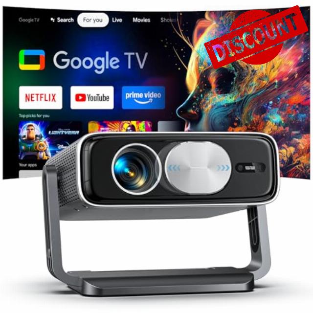 4K Projector Built-in Google TV