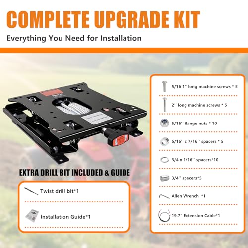 Compatible with Most Zero Turn Mower - 1 Year Warranty