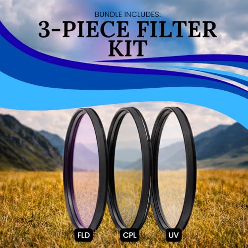 Telephoto & Macro Lens Kit + More (Renewed)