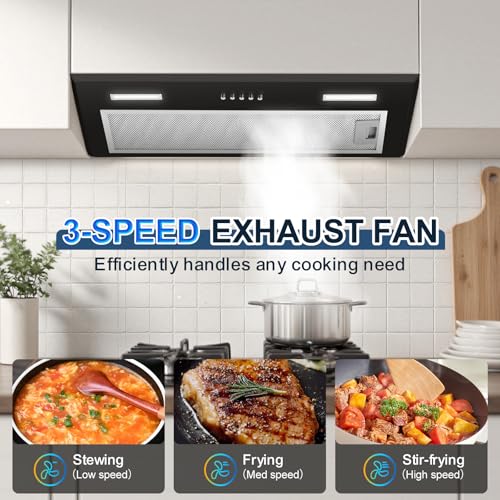 Built-in Kitchen Hood with 353 CFM