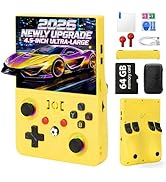 Rhesusco R36PRO MAX Retro Handheld Game Console-4.5-Inch Screen, Support 18000+Classic Games, 64G...