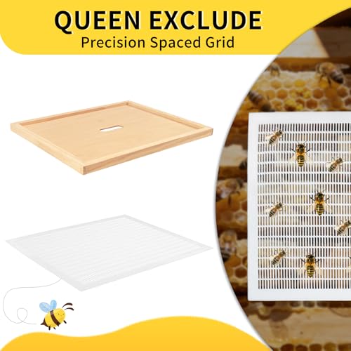 Oval Bee Escape and Hive Bottom Board
