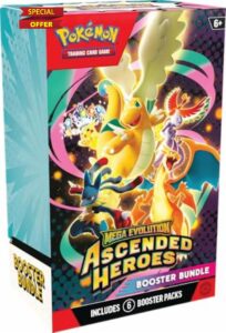 Pokémon TCG: Mega Evolution—Ascended Heroes Booster Bundle