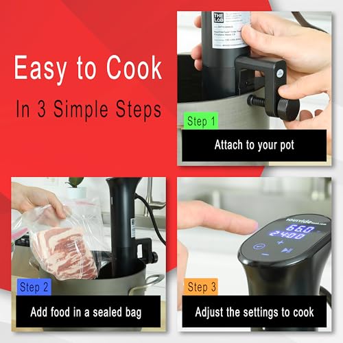 Precision Cooking & Recipe Digital Recipe Book Included