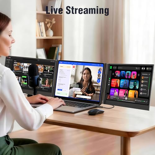 Plug-Play Monitor Extender for Triple Display for Mac/Windows