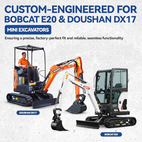 for Bobcat e20 Doushan DX17,2 pcs