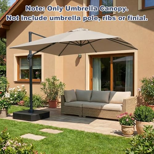 Outdoor Canopy Replacement for Patio Parasol