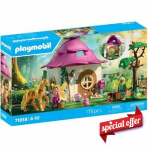 Playmobil Cozy Fairy Home with Golden Unico