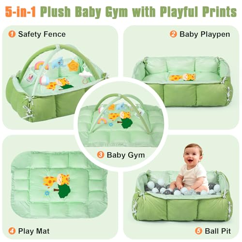 Extra Thick Plush Play Floor Mat