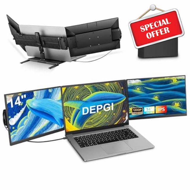 DEPGI 14" Laptop Screen Extender
