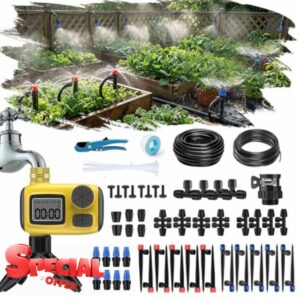 165FT Drip Irrigation System with Timer