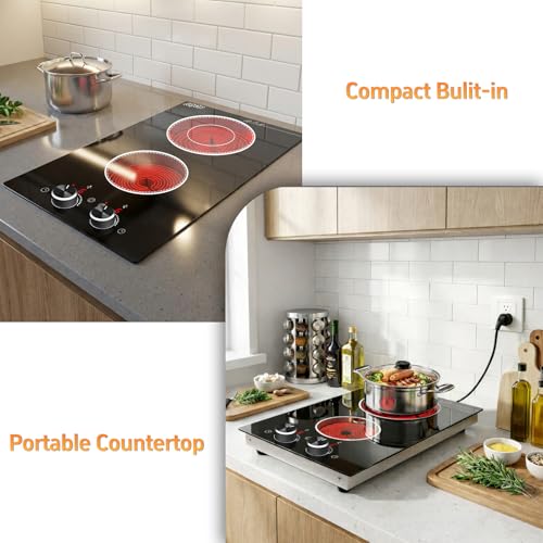1800W Knob Control Electric Stove Top Burner Hot Plate