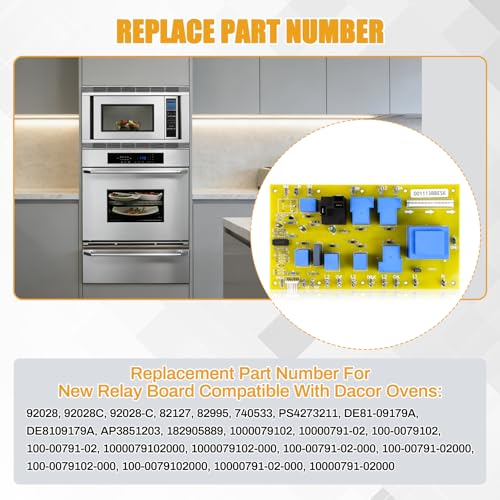 Replace DE81-09179A AP3851203 82127 82995 740533 182905889 PS4273211 182905889 1000079102