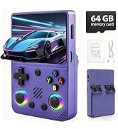 Rhesusco RG36PRO Handheld Game Console, 3.5-Inch Screen, 64G TF Card, 3000mAh Battery, Supports 3...