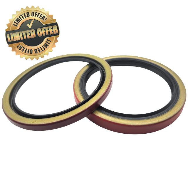 REPLACEMENTKITS.COM Inner & Outer Final Drive Seal Set Compatible with New Holland Skid Steers Models (1977-1994) (Replaces 570473 & 144752)