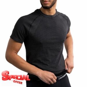 Incrediwear Men's Infrared Athletic Shirt - Performance Workout Shirt for Men Boosts Circulation